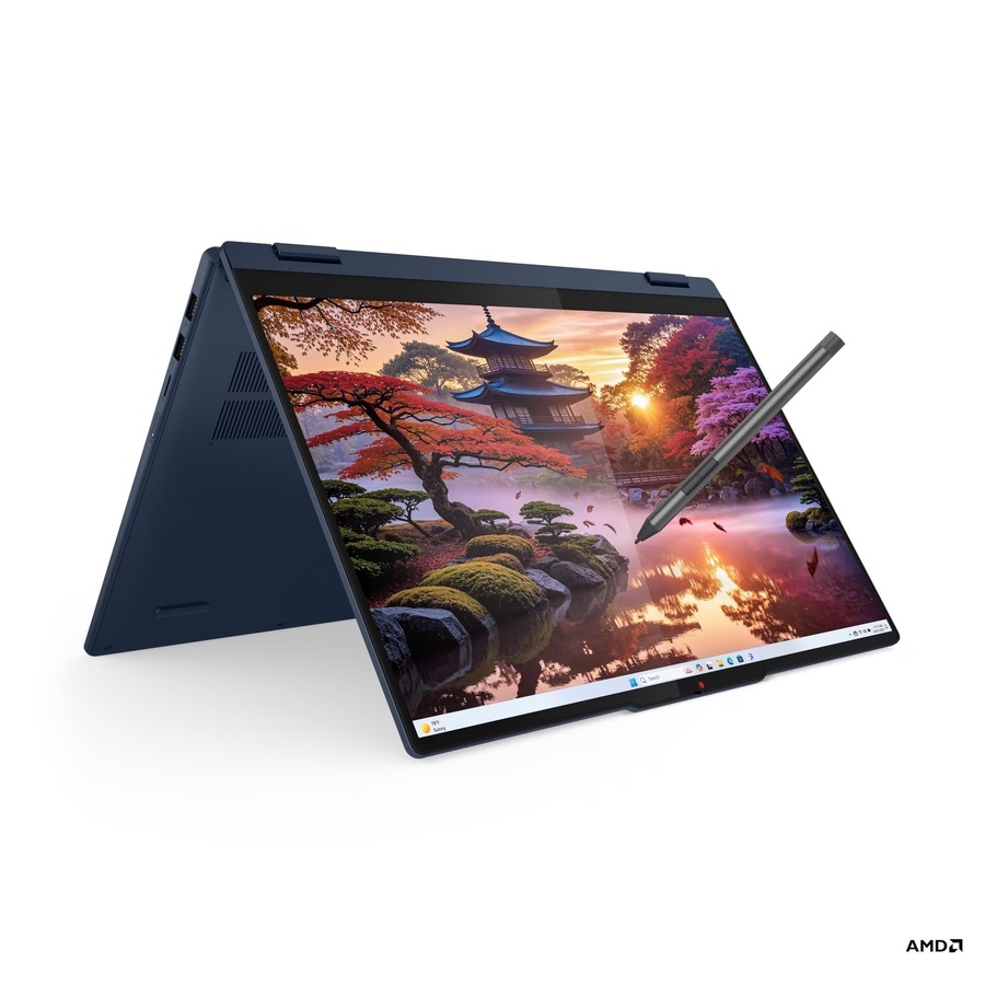 Lenovo 5 2-IN-1 | Ryzen 7 8845HS | 1TB SSD | 16GB RAM | 16" WUXGA IPS | TOUCHSCREEN | Win11 | Backlit Keyboard | LUNA GREY | 3Y Warranty - 83DS0056US thumbnail